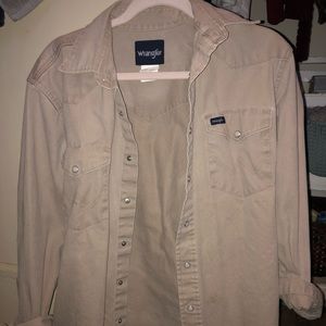 Wrangler button up